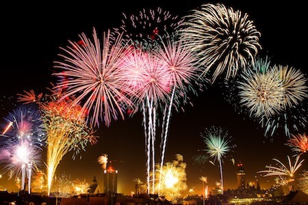 Silvester Feuerwerk